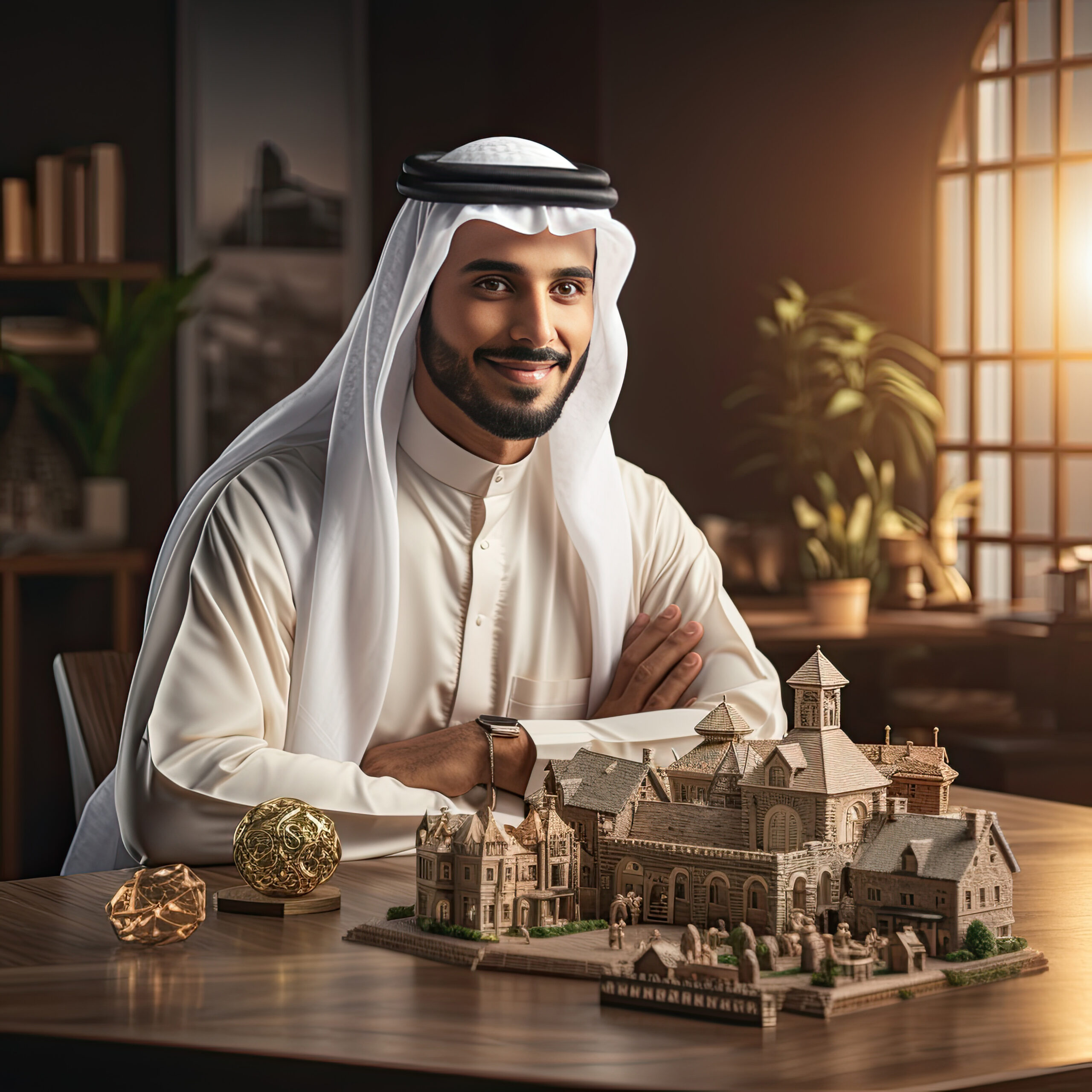 diverse group adults outdoor table one man stands out with confidence scaled